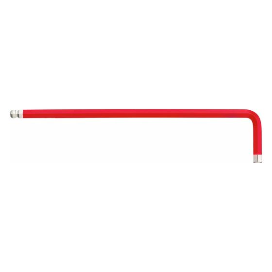 Wiha Stiftschlüssel 369F, 6,0mm, 184mm, rechtwinklig, lackiert, Rot