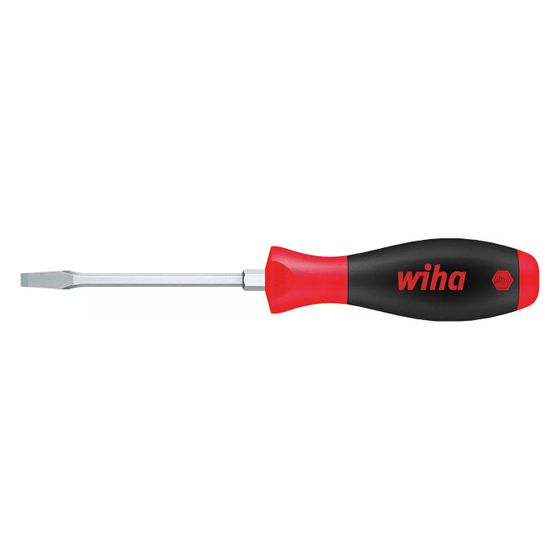 Wiha Schlitz-Schraubendreher SoftFinish 308, 75x186mm, Chrom-Vanadium-Molybdän-Stahl