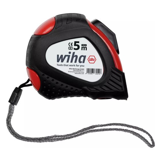Wiha Maßband 24666, 5m x 19mm, Stahl