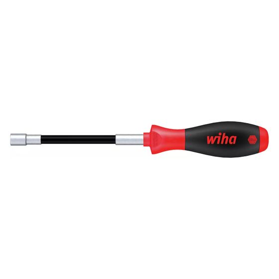Wiha Außensechskant-Schraubendreher SoftFinish 372, SW 6,0mm, 150mm, Chrom-Vanadium-Molybdän-Stahl