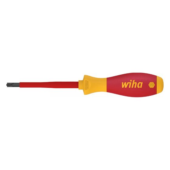 Wiha VDE-PlusMinus-Schraubendreher SoftFinish electric 328 SL/PZ2, 100mm, Chrom-Vanadium-Molybdän-Stahl