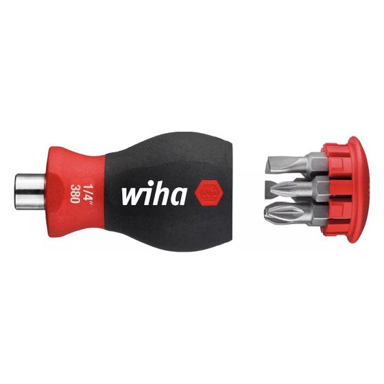 Wiha Magazin-Bithalter Stubby, 1/4