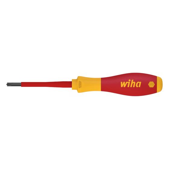 Wiha VDE-PlusMinus-Schraubendreher SoftFinish electric 327, SL/PH1 80mm, Chrom-Vanadium-Molybdän-Stahl
