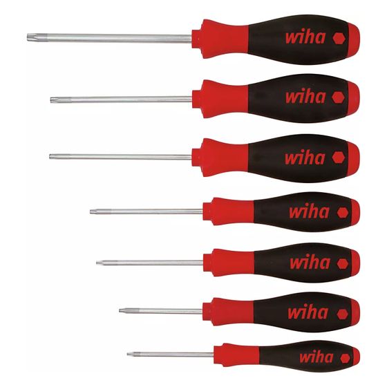 Wiha Schraubendreher-Satz SoftFinish, 7-teilig, 60-115mm, 625g
