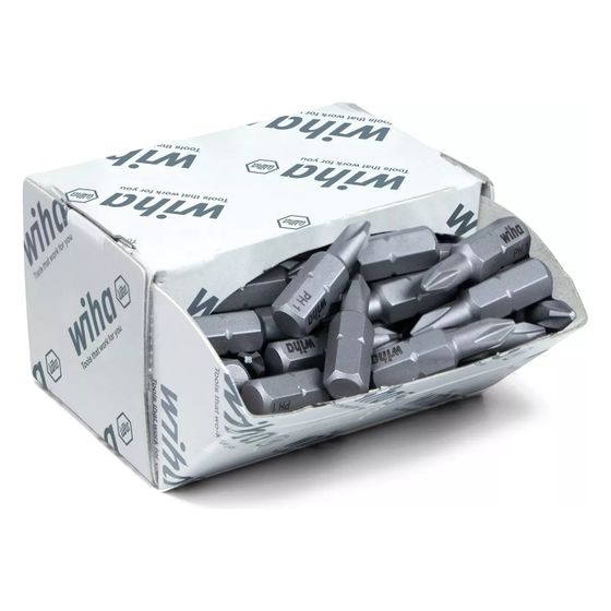 Wiha Phillips-Bit 7929ZPH, PH1, 25mm, 1/4