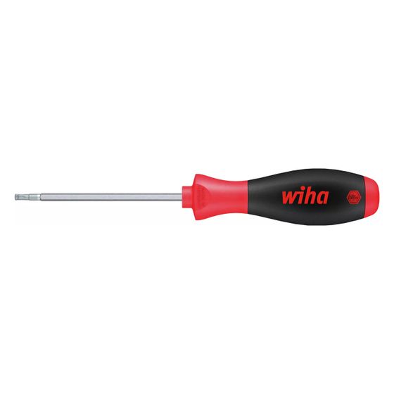 Wiha Innensechsrund-Kugelkopf-Schraubendreher SoftFinish 362BE, 80mm, Chrom-Vanadium-Molybdän-Stahl