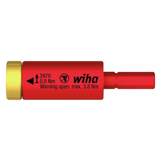 Wiha Drehmoment-Adapter easyTorque, 0,8 Nm, 59mm, VDE geprüft, 41476