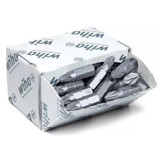Wiha Pozidriv-Bit Standard 7929ZPZ, 25mm, PZ2, 1/4