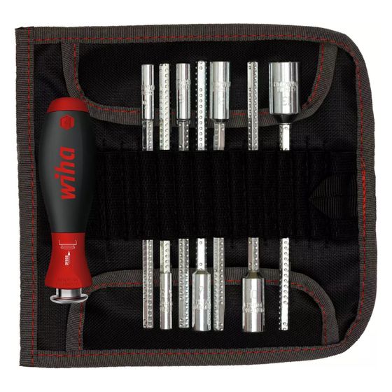 Wiha Kombiklingen-Set SYSTEM 6, 6mm Anschlussmaß, 150mm Bitlänge, 8-teilig