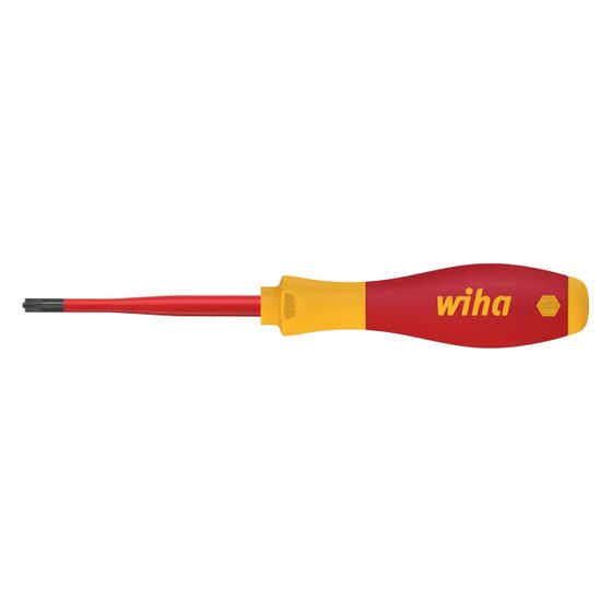 Wiha VDE-PlusMinus-Schraubendreher SoftFinish electric slimFix 3271, SL/PH1, 80mm