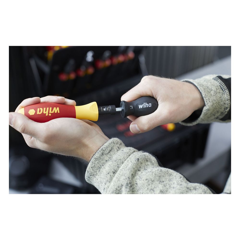 Wiha Drehmoment-Schraubendreher-Set TorqueVario-S electric 2872T13, 0,8-5,0 Nm, 13-tlg, 10... WIHA-40674 4010995406745 (Abb. 17)