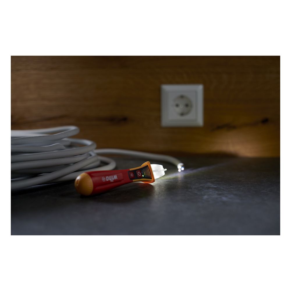 Wiha Spannungsprüfer Volt Detector 255-13, 12-1.000 V AC, CAT IV 1.000 V, 150x29x29mm... WIHA-43797 4010995437978 (Abb. 29)