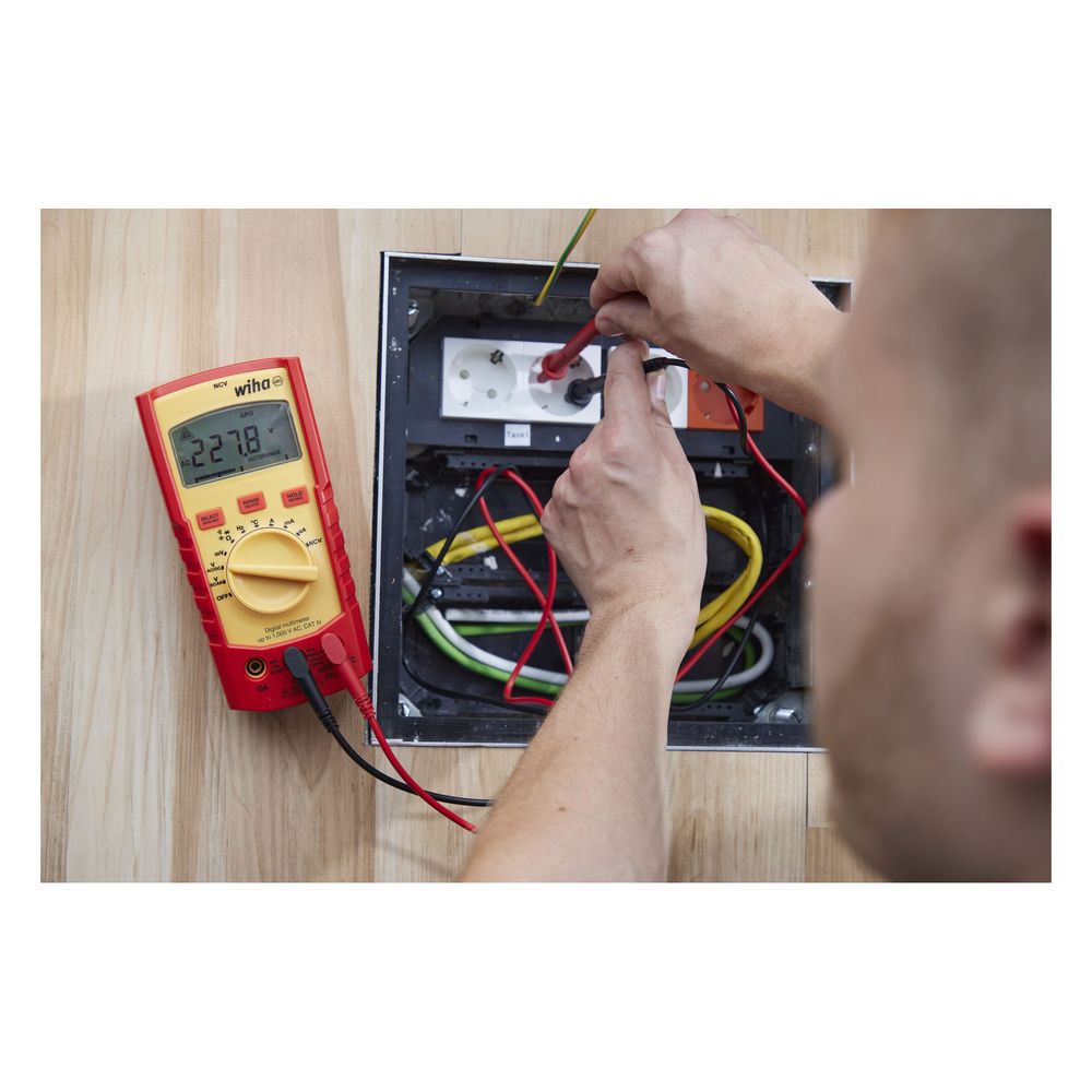 Wiha Digital-Multimeter SB25542, 1.000V AC, 150x80x45mm... WIHA-45215 4010995452155 (Abb. 6)
