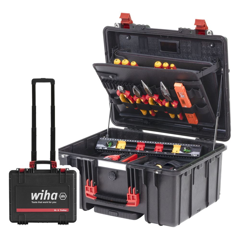 Wiha Werkzeugkoffer XL 2 Trolley electric, 60-teilig, Polypropylen, 9300-70203... WIHA-45795 4010995457952 (Abb. 16)