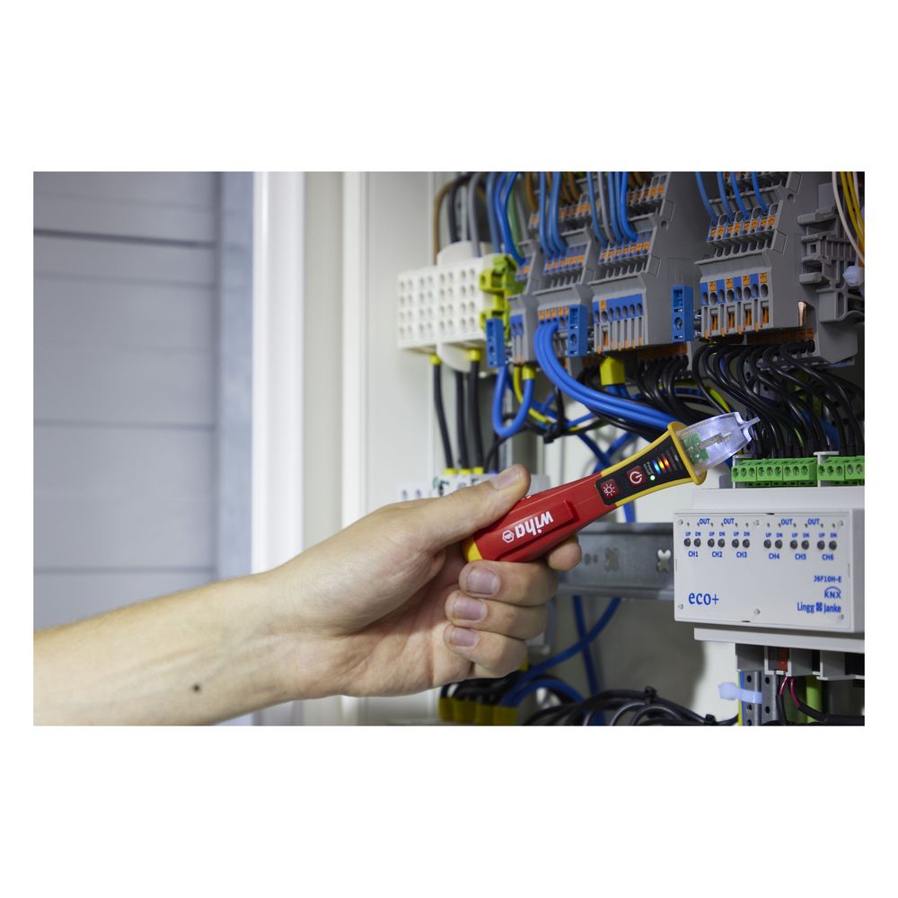 Wiha Spannungsprüfer Volt Detector 255-13, 12-1.000 V AC, CAT IV 1.000 V, 150x29x29mm... WIHA-43797 4010995437978 (Abb. 23)