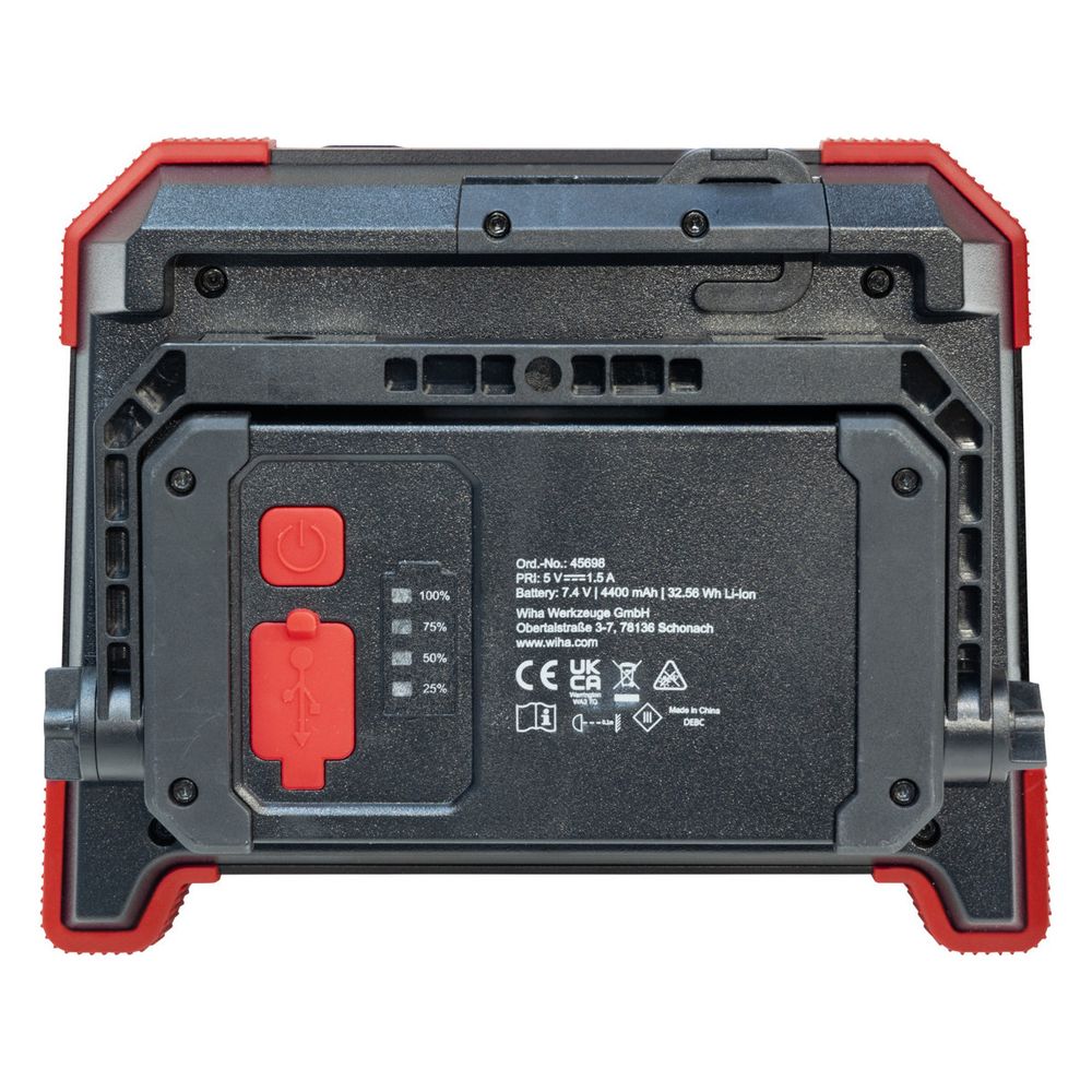 Wiha Akku-Baustrahler 490-FL01, 3.000 lm, 30W, IK07... WIHA-45698 4010995456986 (Abb. 18)