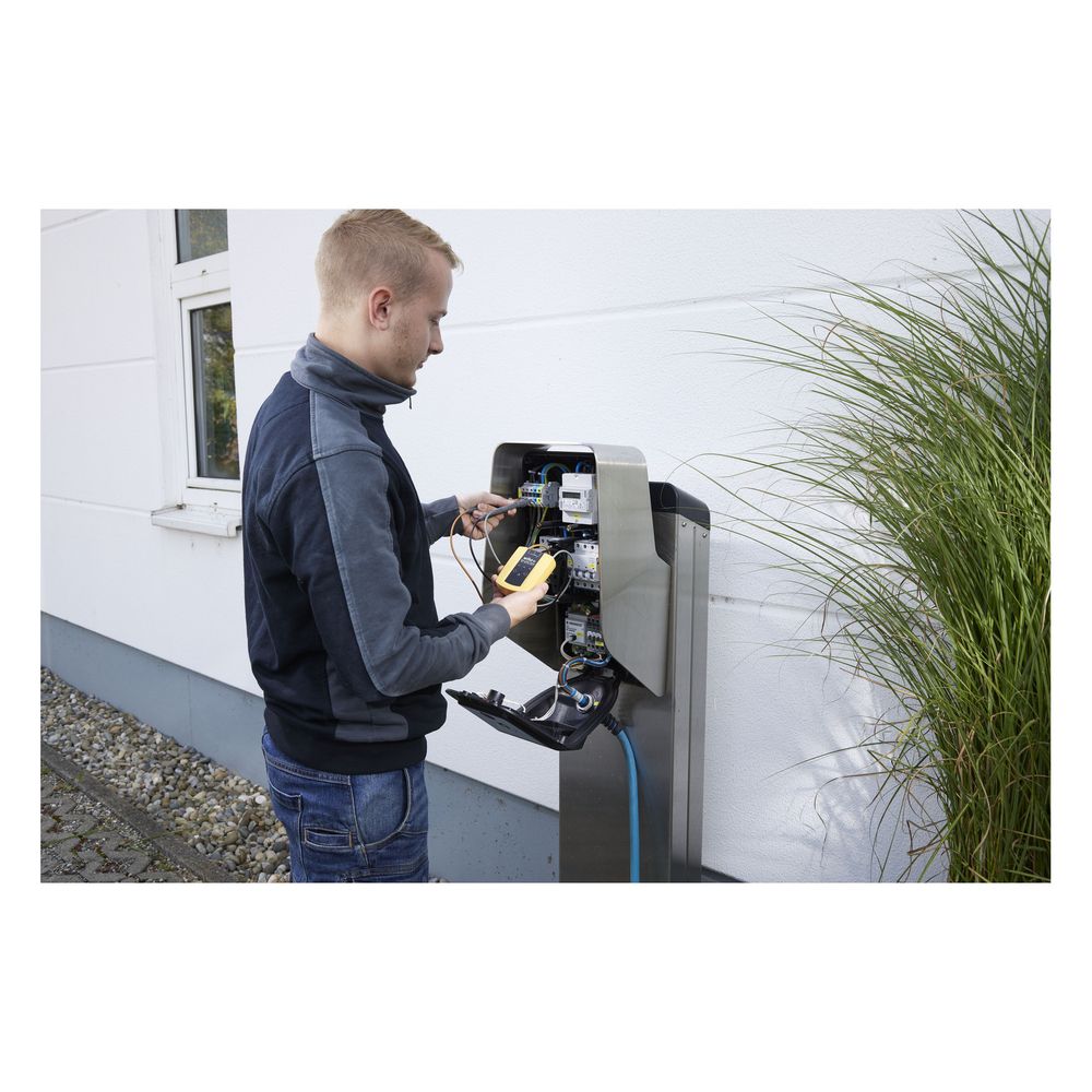 Wiha Drehfeldrichtungsanzeiger, 100-700V AC, CAT IV 600V, 93x75x31mm, SB25562... WIHA-45221 4010995452216 (Abb. 4)