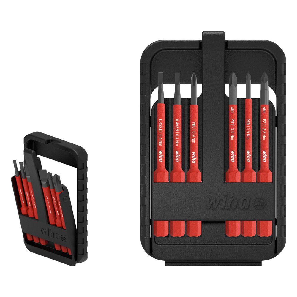 Wiha Bit-Set slimBit electric SB2831B903, 6-teilig, 1.000V... WIHA-43160 4010995431600 (Abb. 4)