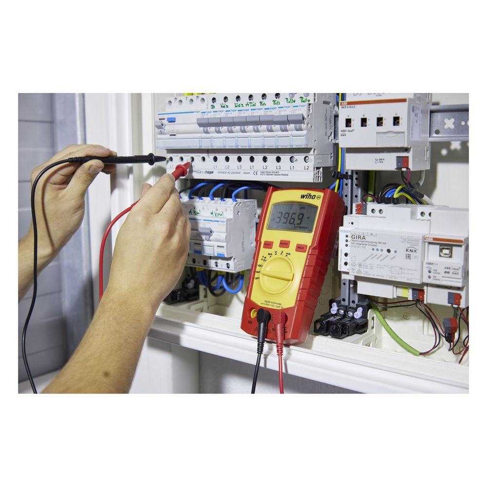 Wiha Digital-Multimeter SB25541, 600V AC, CAT IV, 150x80x45mm... WIHA-45218 4010995452186 (Abb. 7)