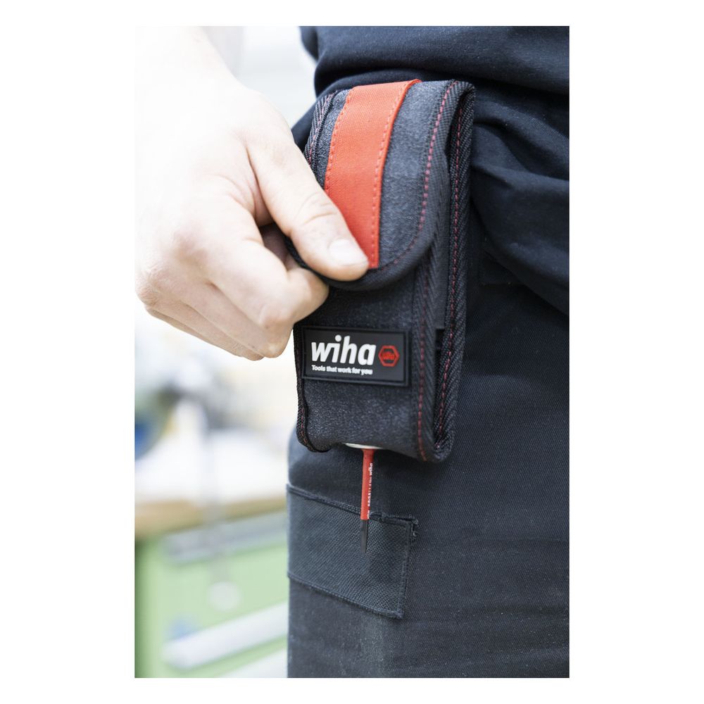 Wiha Gürteltasche speedE, für 1 E-Schraubendreher und 4 slimBits, 599008... WIHA-44367 4010995443672 (Abb. 15)