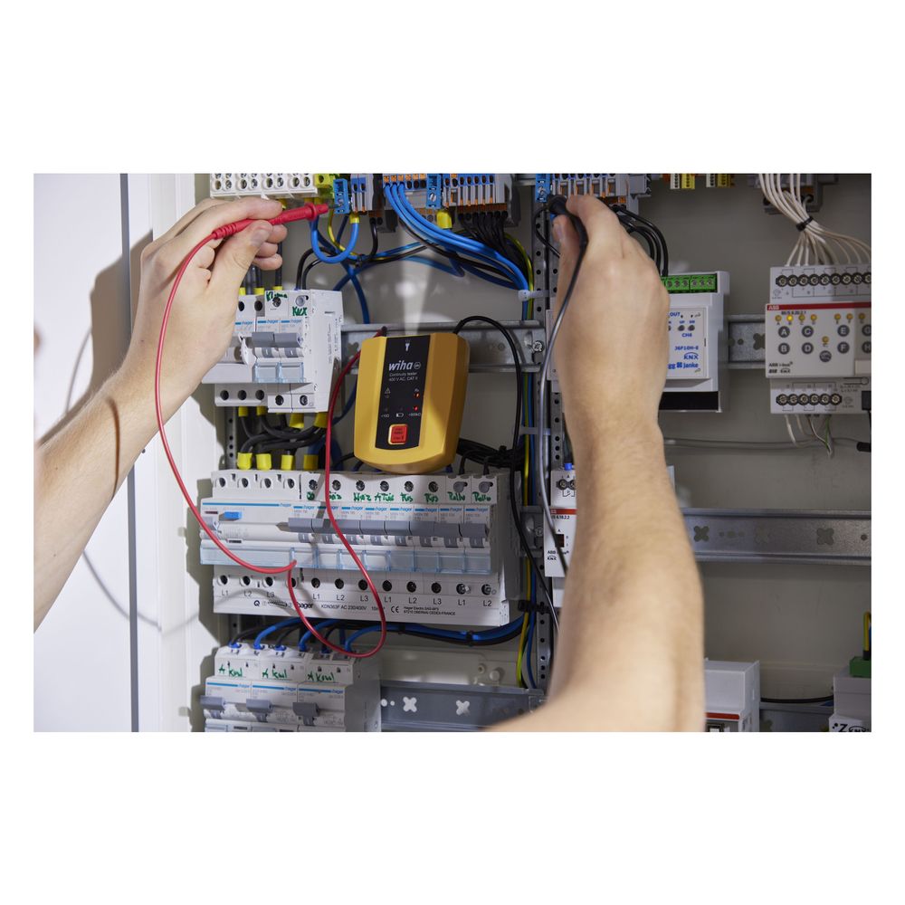 Wiha Durchgangsprüfer, 10 Ohm-500 kOhm, 9,0x7,5cm, 25563... WIHA-45222 4010995452223 (Abb. 5)