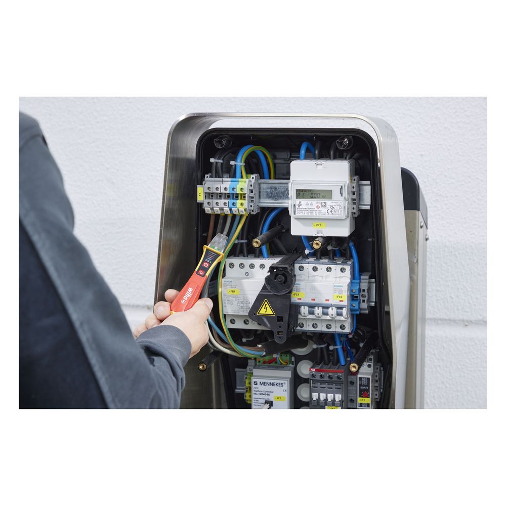 Wiha Spannungsprüfer Volt Detector 255-13, 12-1.000 V AC, CAT IV 1.000 V, 150x29x29mm... WIHA-43797 4010995437978 (Abb. 31)