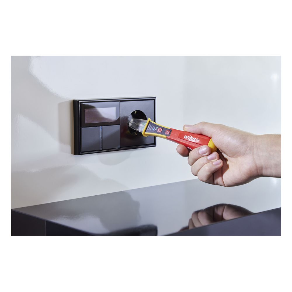 Wiha Spannungsprüfer Volt Detector 255-13, 12-1.000 V AC, CAT IV 1.000 V, 150x29x29mm... WIHA-43797 4010995437978 (Abb. 22)