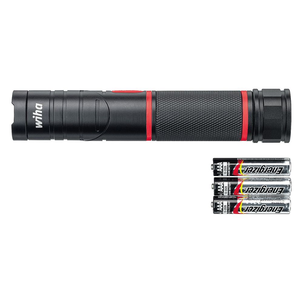 Wiha LED-Taschenlampe, 100-310 lm, 2 Leuchtstufen, Laser Klasse 2, 153mm, IPx4... WIHA-41286 4010995412869 (Abb. 11)