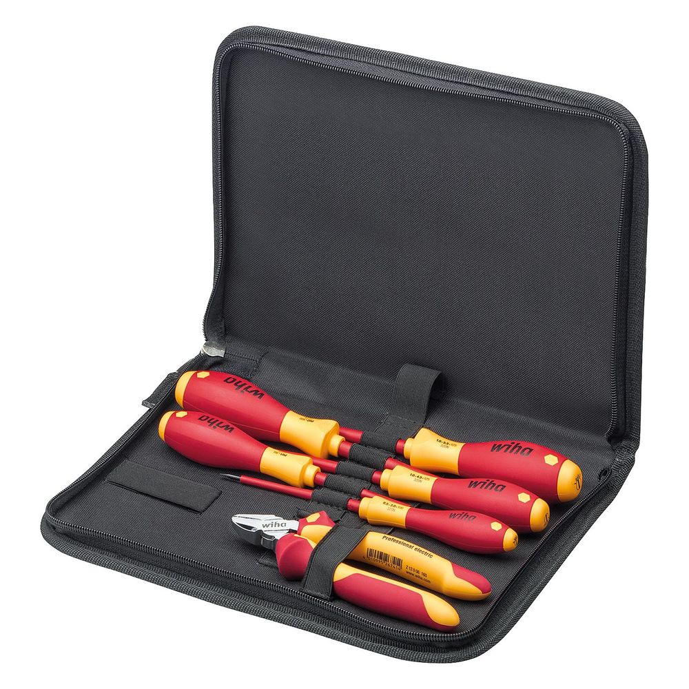 Wiha Werkzeugset Elektriker, 1.000V, 6-teilig... WIHA-33969 4010995339692 (Abb. 2)
