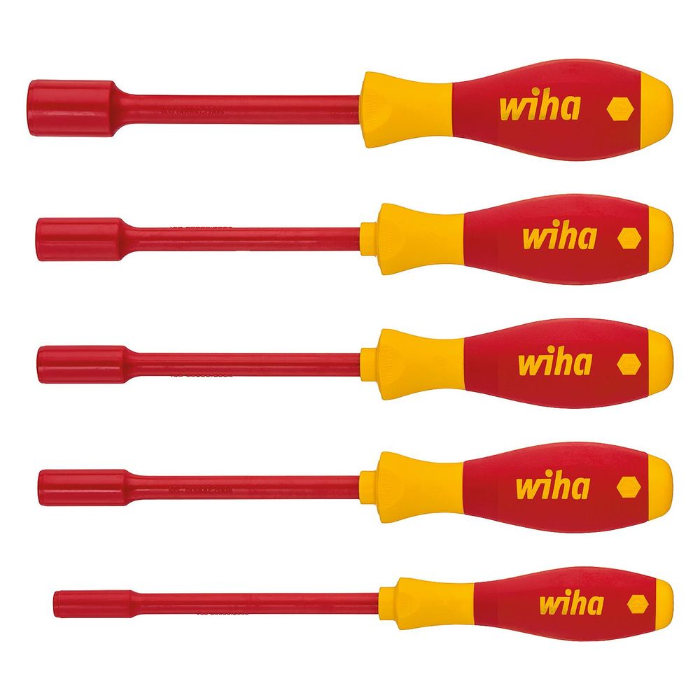 Wiha Steckschlüsselsatz SoftFinish electric 322 K5, 5,5-13mm, 125mm, 5-teilig... WIHA-29466 4010995294663 (Abb. 2)
