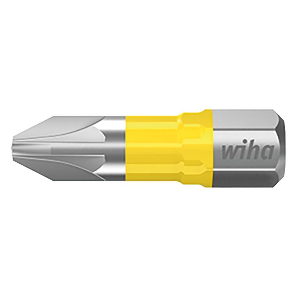 Wiha Kraftschrauber-Bit 7012Y PZ2, 25mm, 1/4"-Antrieb, Torsions-Zone... WIHA-41589 4010995415891 (Abb. 5)