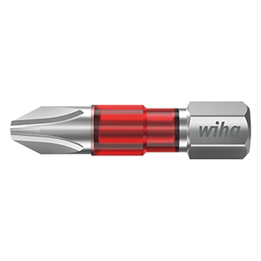 Wiha Kraftschrauber-Bit 7011TY PH2, 29mm, 1/4"-Antrieb, Torsions-Zone... WIHA-42100 4010995421007 (Abb. 8)