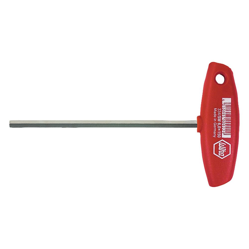 Wiha Stiftschlüssel mit Quergriff 334, 5,0mm, 100mm, Chrom-Vanadium-Stahl... WIHA-00916 4010995009168 (Abb. 2)