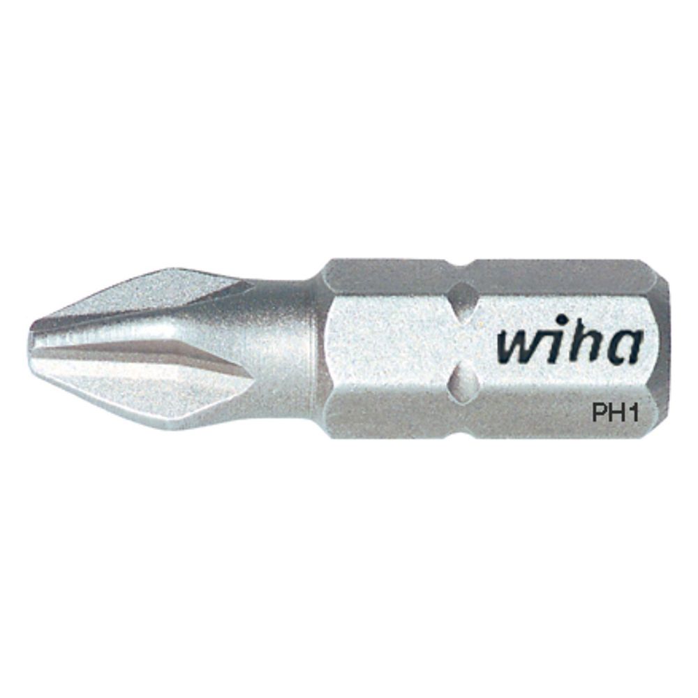 Wiha Phillips-Bit 7011Z Standard, PH2, 25mm, 1/4"... WIHA-01658 4010995016586 (Abb. 2)