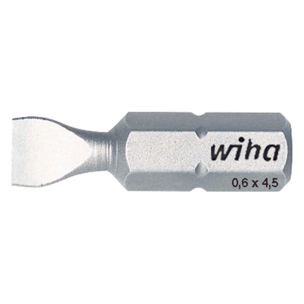 Wiha Schlitz-Bit 7010Z Standard, 6,5x1,2x25mm, 1/4"-Antrieb, C 6,3... WIHA-01626 4010995016265 (Abb. 3)