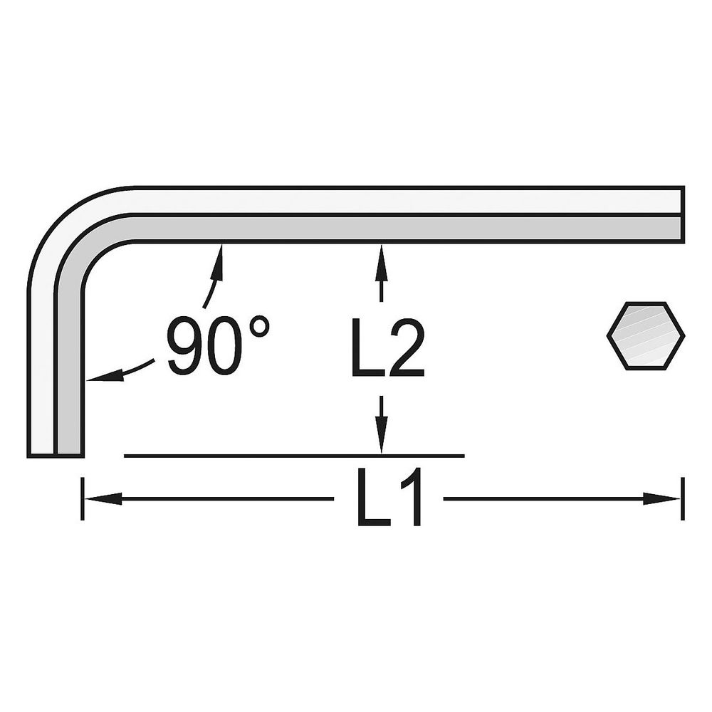 Wiha Stiftschlüssel 369, 10,0mm x 231mm, mattverchromt... WIHA-01406 4010995014063 (Abb. 9)