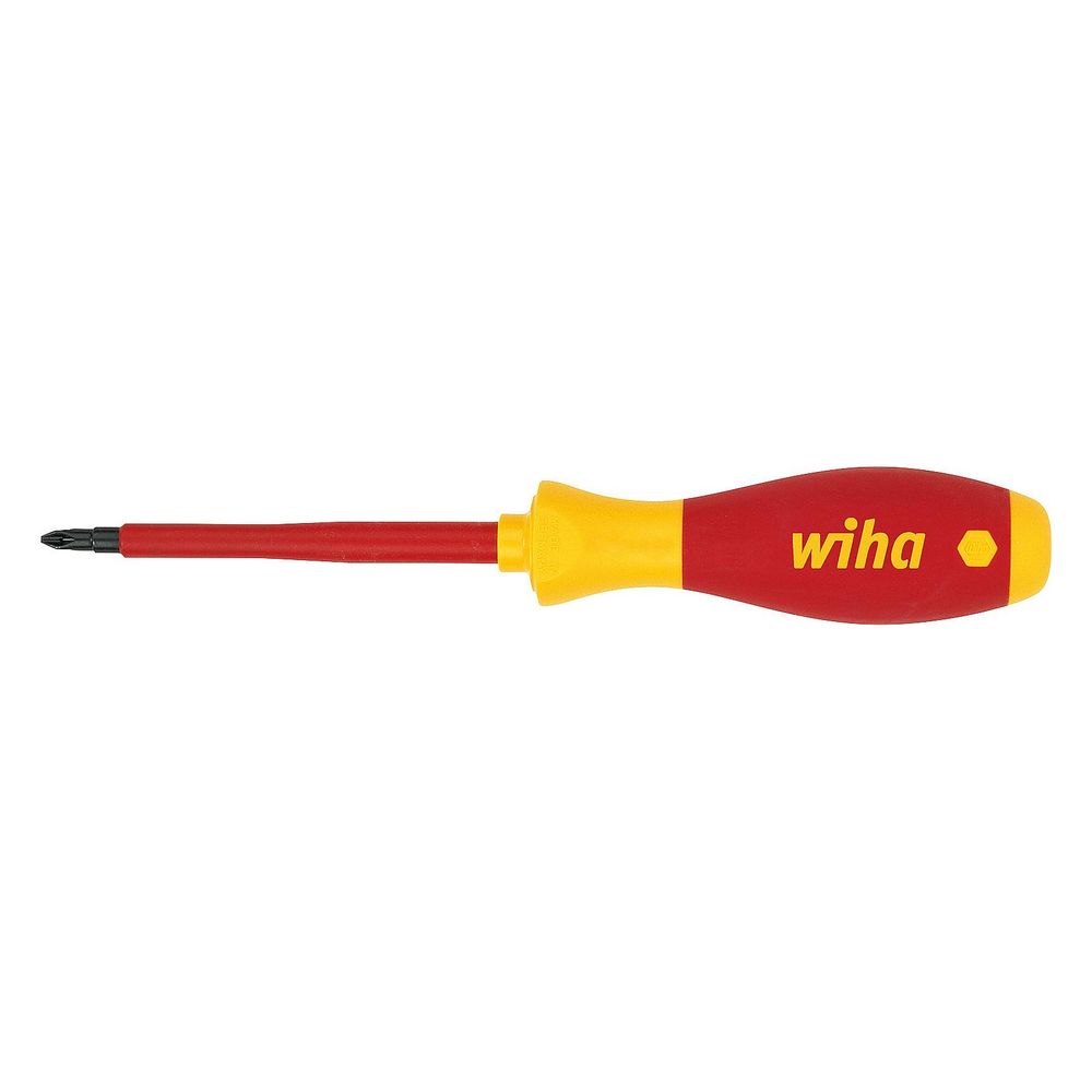 Wiha VDE-Phillips-Schraubendreher SoftFinish electric 321N, PH0 x 60mm, Chrom-Vanadium-Moly... WIHA-00846 4010995008468 (Abb. 2)