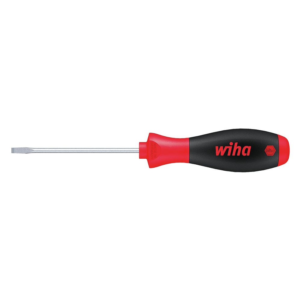Wiha Schlitz-Schraubendreher SoftFinish 302, 4,0x0,8x100mm, Rundklinge, Chrom-Vanadium-Moly... WIHA-00692 4010995006921 (Abb. 3)