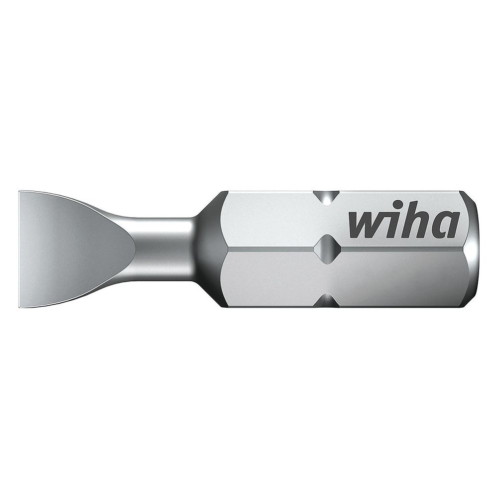 Wiha Schlitz-Bit 7010Z Standard, 1/4"-Antrieb, 25mm, SL8,0 x 1,6mm... WIHA-01627 4010995016272 (Abb. 5)