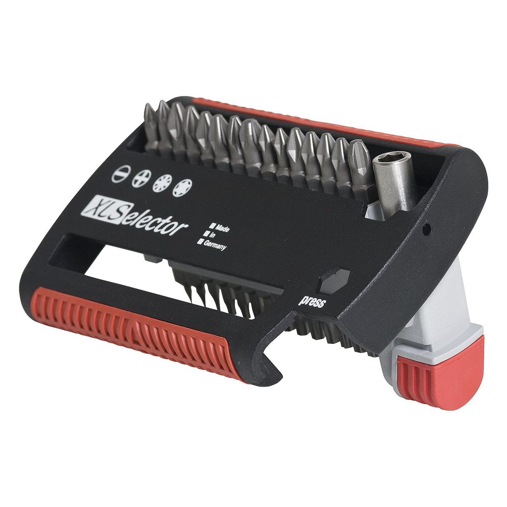 Wiha Bit-Set XLSelector Standard, 1/4" 25mm, 31-teilig... WIHA-29417 4010995294175 (Abb. 4)