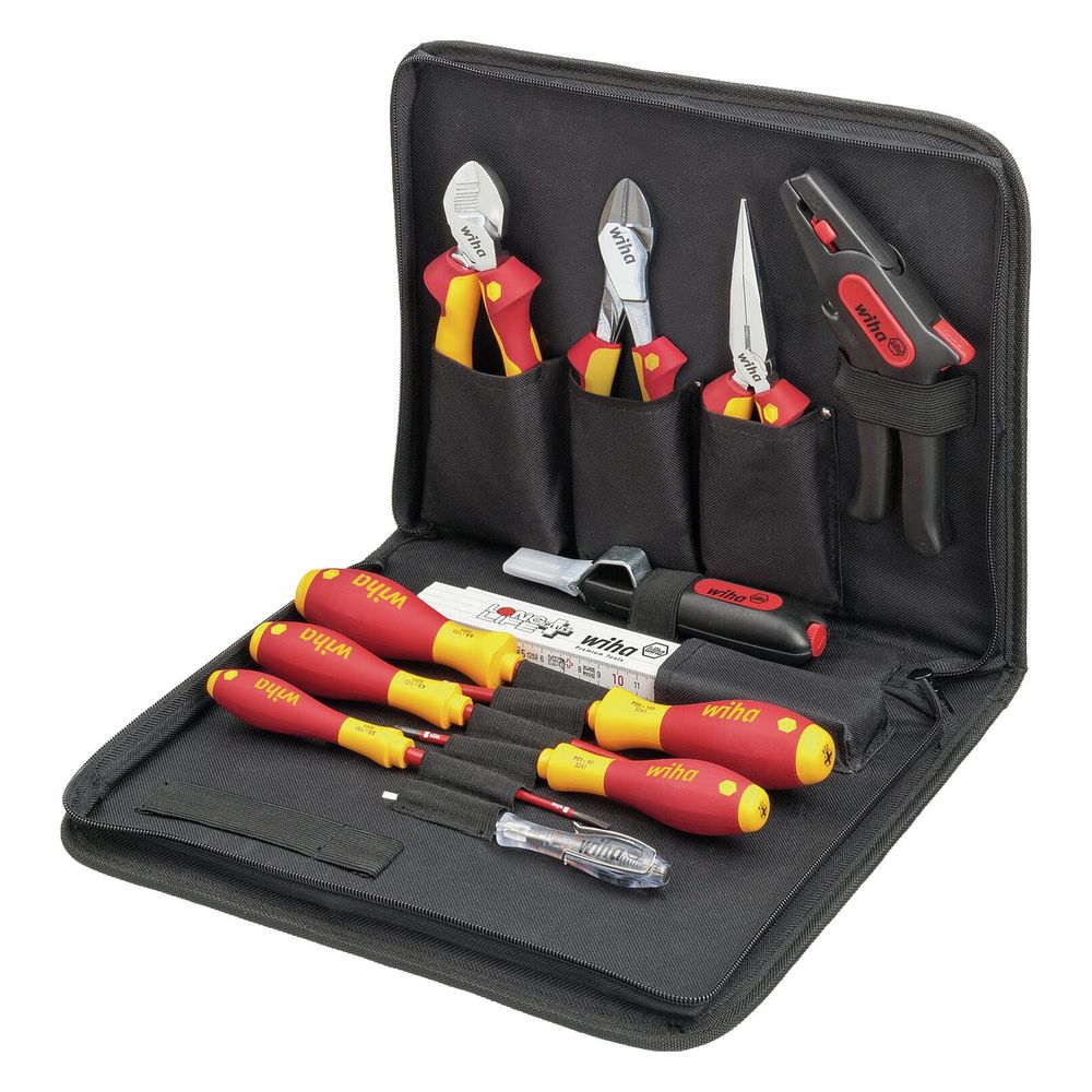 Wiha Elektriker-Werkzeugset, 1.000V, 12-teilig... WIHA-36389 4010995363895 (Abb. 2)