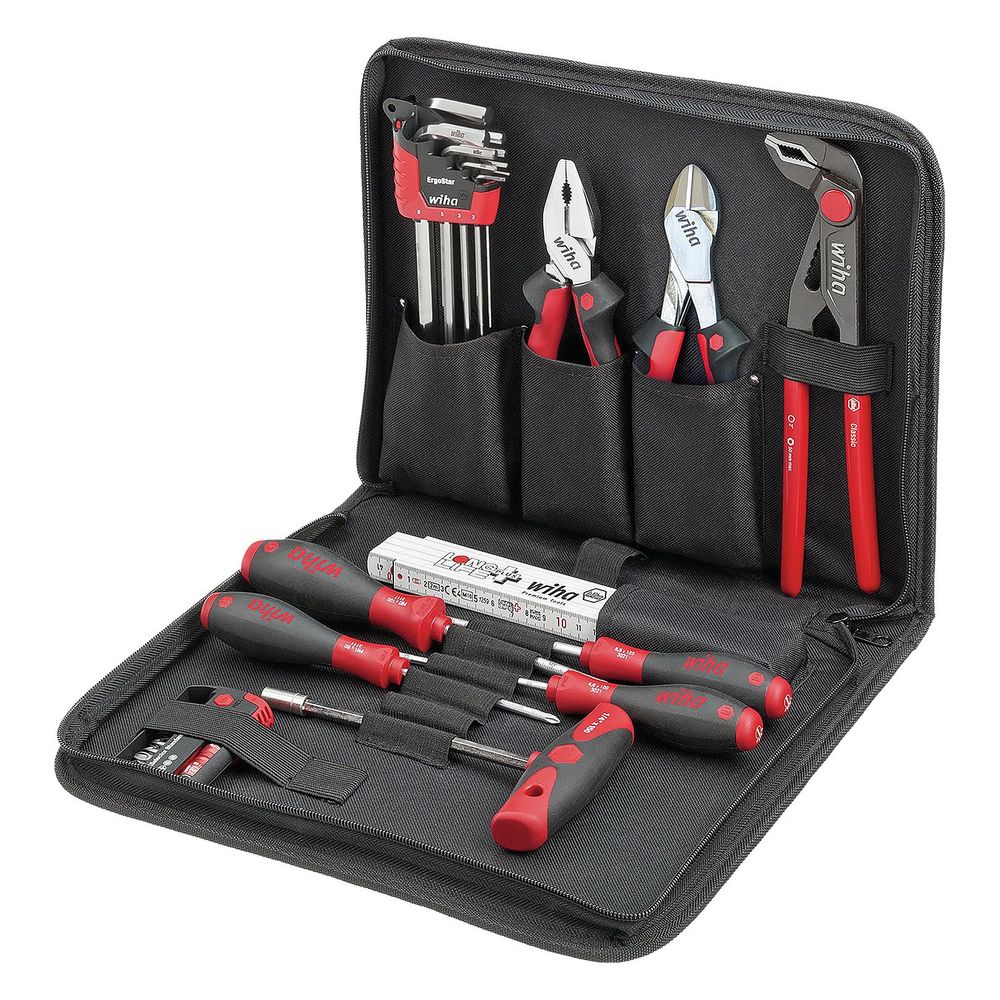 Wiha Werkzeug-Set Mechaniker, 33-teilig, 2.100g, VDE geprüft, 43457... WIHA-36390 4010995363901 (Abb. 10)