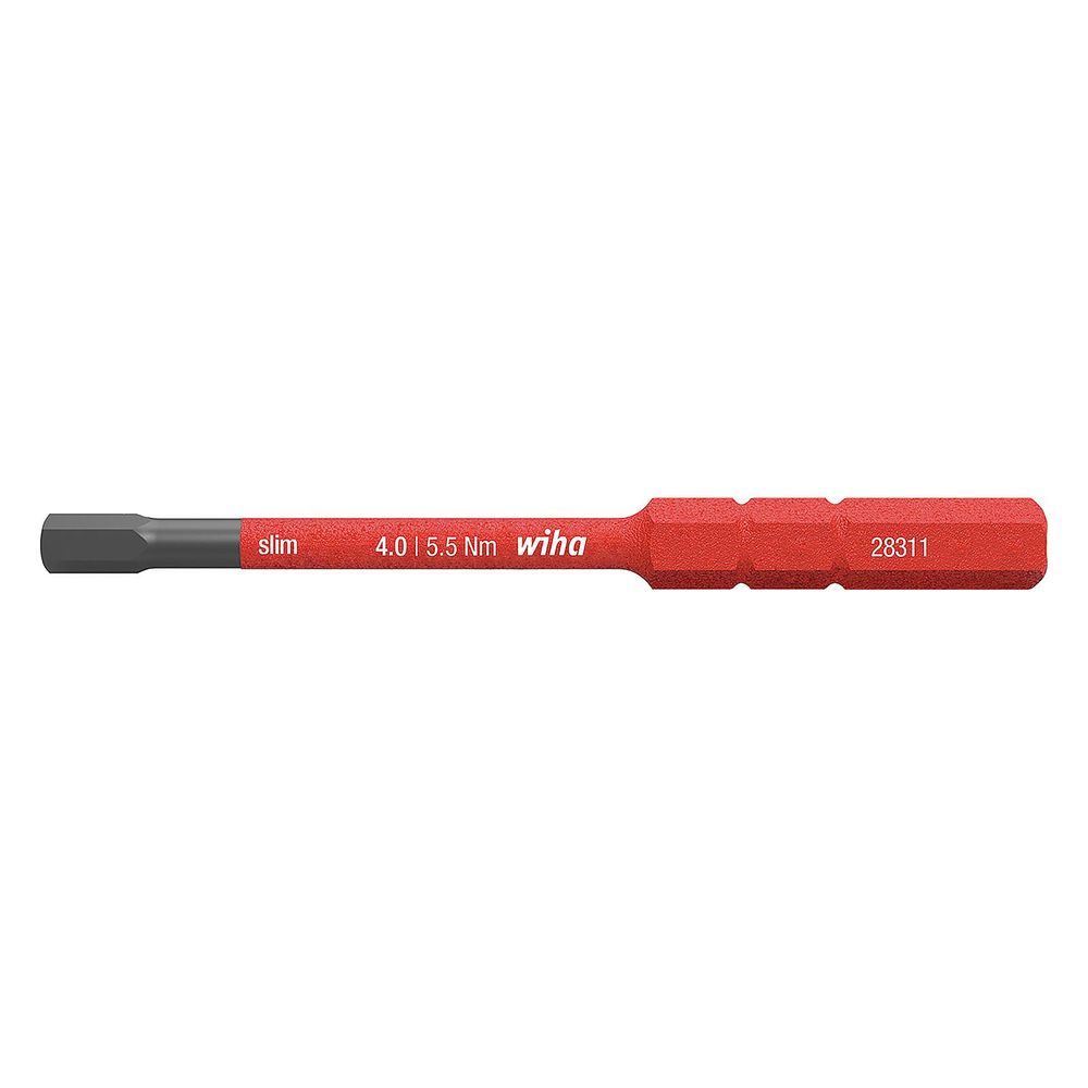 Wiha Innensechskant slimBit electric Vario, 4,0x75mm, 283118... WIHA-37225 4010995372255 (Abb. 3)
