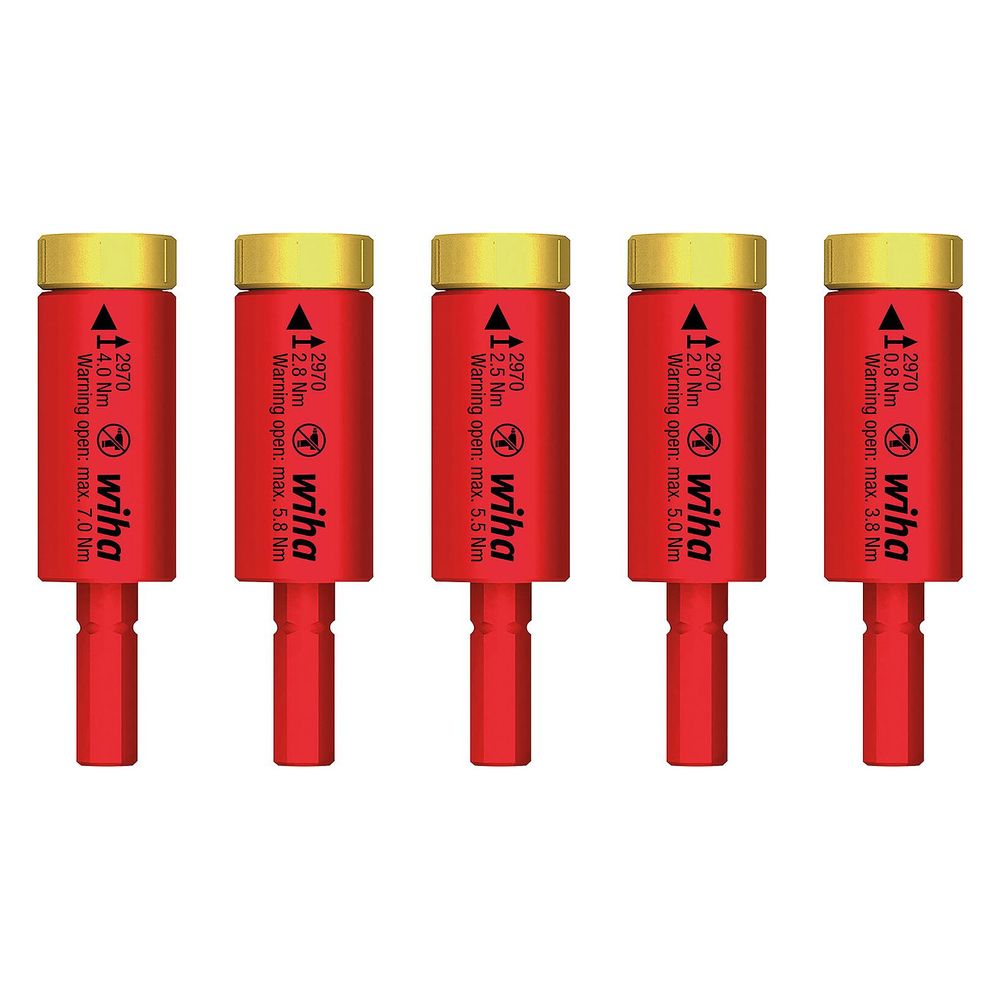 Wiha Drehmoment-Adapter-Set easyTorque electric, 0,8-4,0 Nm, 1.000 V... WIHA-41479 4010995414795 (Abb. 12)
