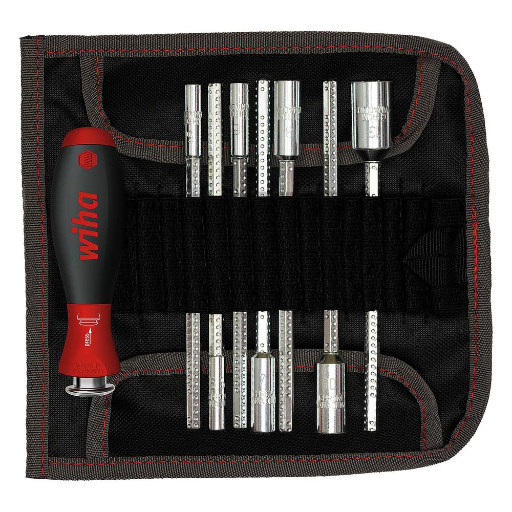 Wiha Kombiklingen-Set SYSTEM 6, 6mm Anschlussmaß, 150mm Bitlänge, 8-teilig... WIHA-27712 4010995277123 (Abb. 6)