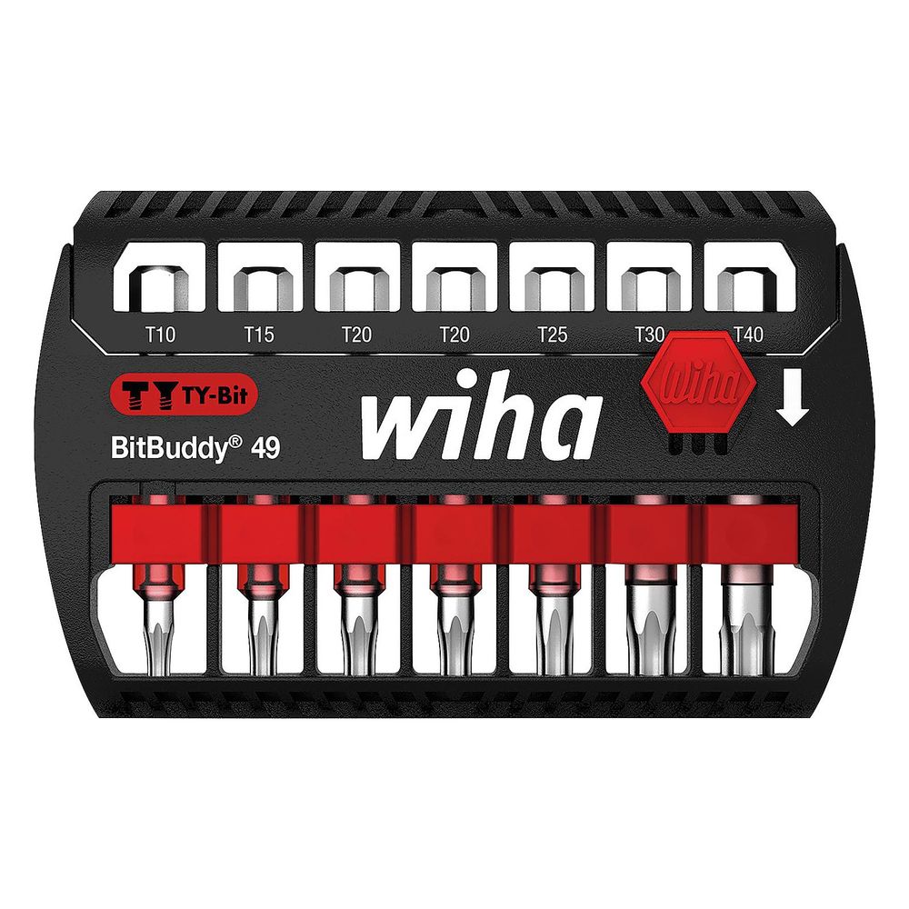 Wiha Bit-Set BitBuddy TY-Bit Innensechsrund, 49mm, 1/4"... WIHA-42115 4010995421151 (Abb. 8)