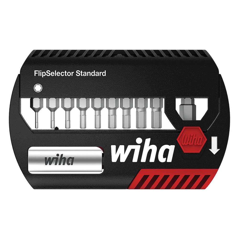Wiha Bit-Set FlipSelector, 25mm, 1/4", 12-teilig, 7943905... WIHA-39039 4010995390396 (Abb. 9)