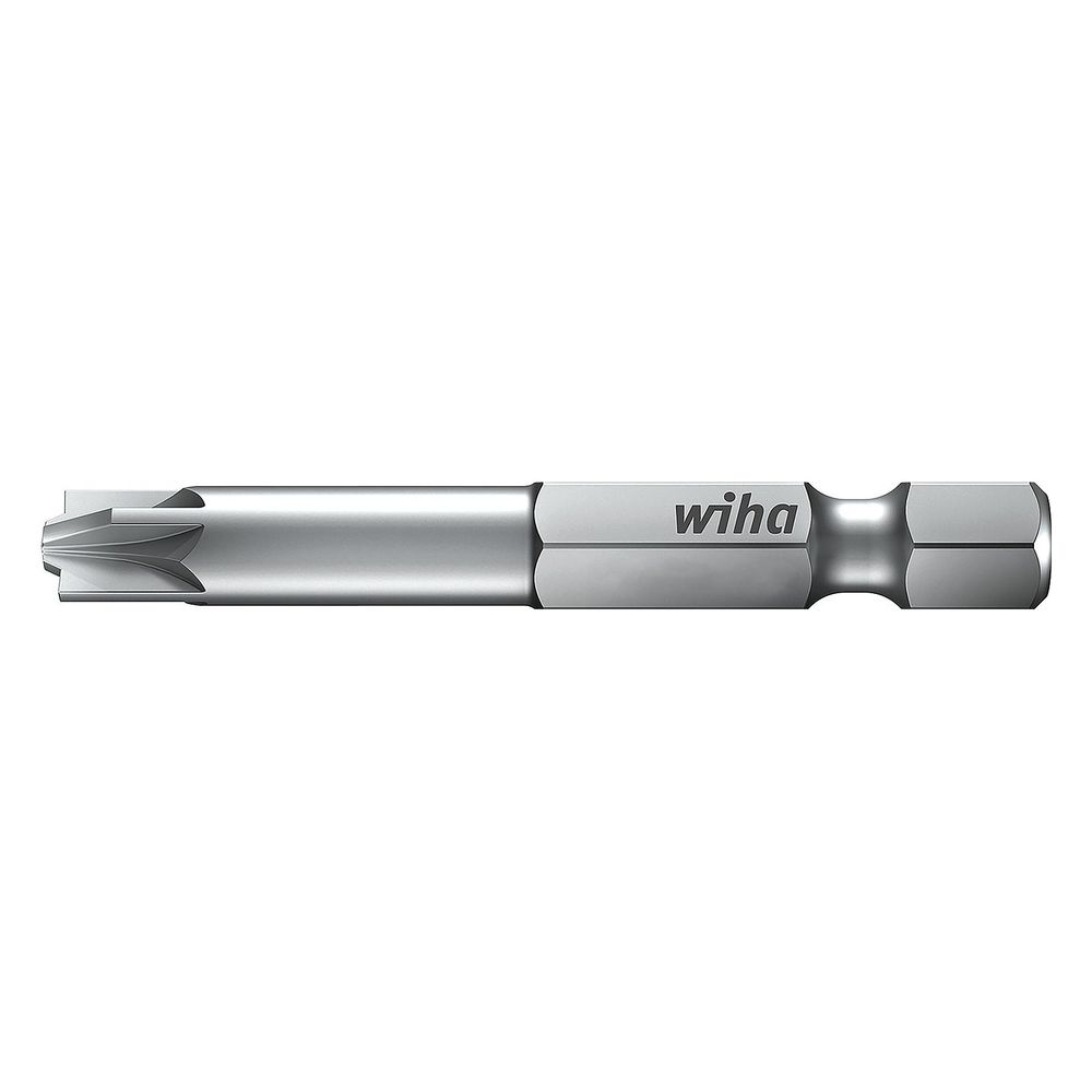 Wiha PlusMinus-Bit Professional 7049PZM, 1/4"-Antrieb, SL/PZ2 x 50mm, Chrom-Vanadium Stahl... WIHA-32496 4010995324964 (Abb. 2)