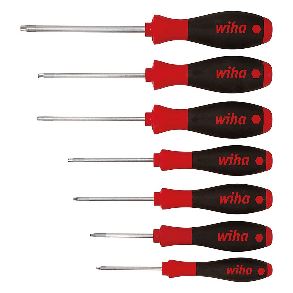 Wiha Schraubendreher-Satz SoftFinish, 7-teilig, 60-115mm, 625g... WIHA-01299 4010995012991 (Abb. 2)