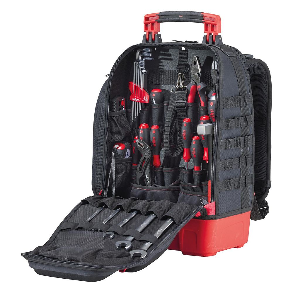 Wiha Werkzeugrucksack mechanic, 385x530x260mm, 7,4kg, 41-teilig... WIHA-45529 4010995455293 (Abb. 12)
